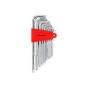 Набор ключей имбус., БИБЕР, 1,5-10мм,  TORX CRV,  9 шт.