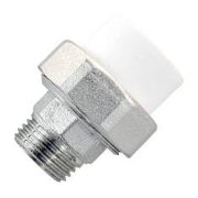 Муфта 20*3/4 ш, ПП, разъемная
