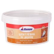 Шпатлевка,  0,5 кг п/дер. бук,  Д-005, Диола