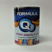 Эмаль-грунт Черная 0,8 кг,  п/ржавчине  FORMULA