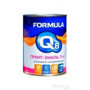Эмаль-грунт Шоколадная 0,9 кг, п/ржавчине FORMULA