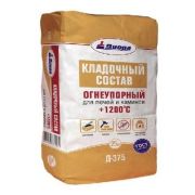 Смесь кладочная  5кг, Диола, Д-375, д/печей огнеупорный 