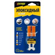 Клей шприц, эпоксид., СЕКУНДА 3 мин(смола +отвердитель)3мл+3мл шприц