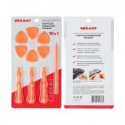 Набор инструмента,  10предм., д/вкрытия корпусов мобил. техники, Rexant