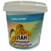 Лак акриловый полуматовый Ультра 0,9 кг /12