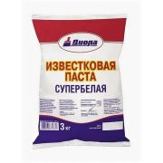Известь паста отбеленная Диола 3 кг