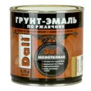 Эмаль-грунт Медный 0,75л, п/ржавчине, молотковая, DALI