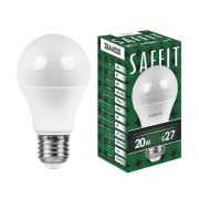 Лампа светодиод. SAFFIT 20Вт Е27, 4000К, белый, 55014/ 55015