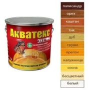 Лак тонирующий канадский орех Акватекс ШАЛЕ  0,9 кг